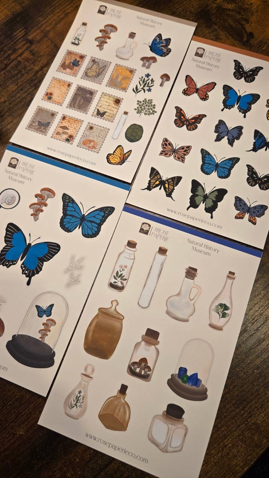 Natural History Museum Sticker Set