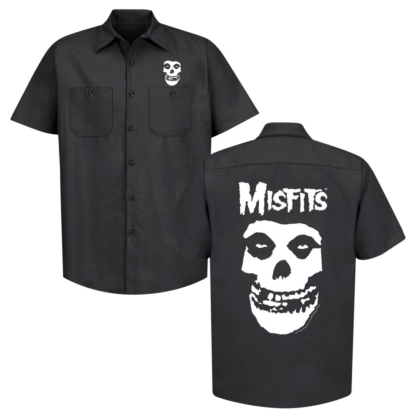 Misfits Skull workshirt