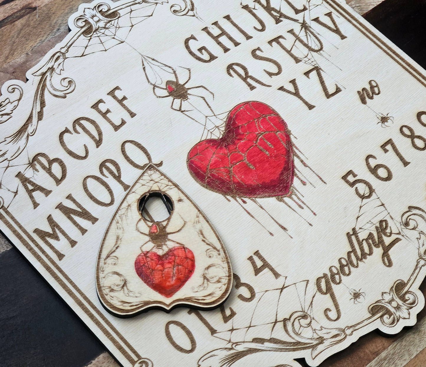 Tainted Love - Spider Heart Spirit Board