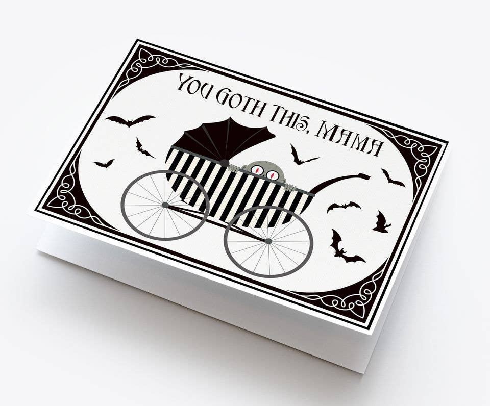 Zombie Baby Mother's Day Card