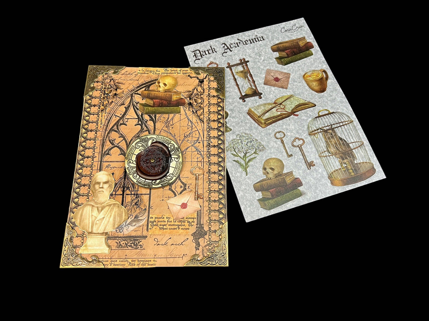 Dark Academia Sticker Sheets (Set of 2)