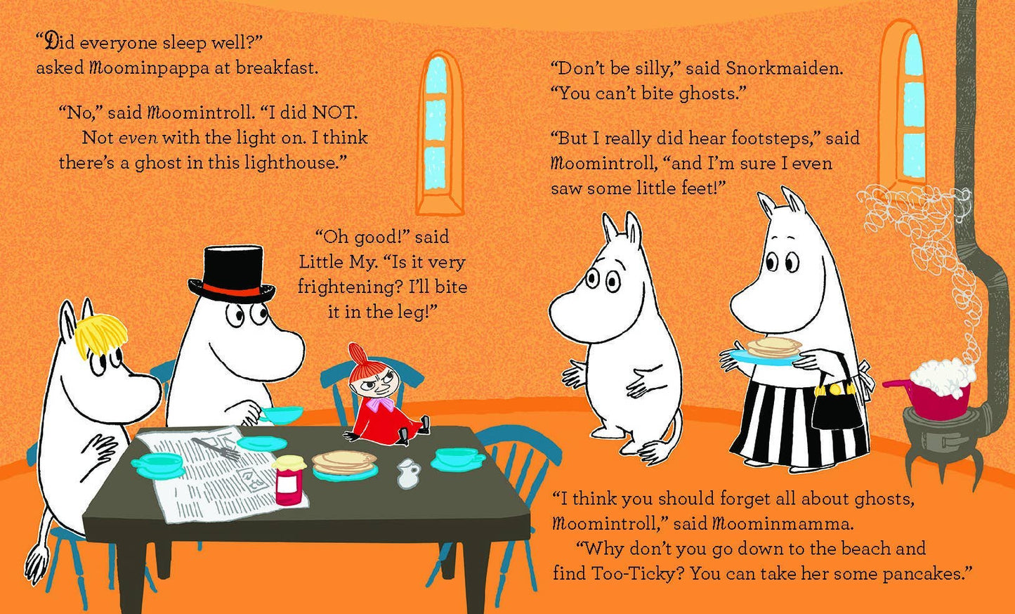 Moomin and the Little Ghost by Tove Jansson