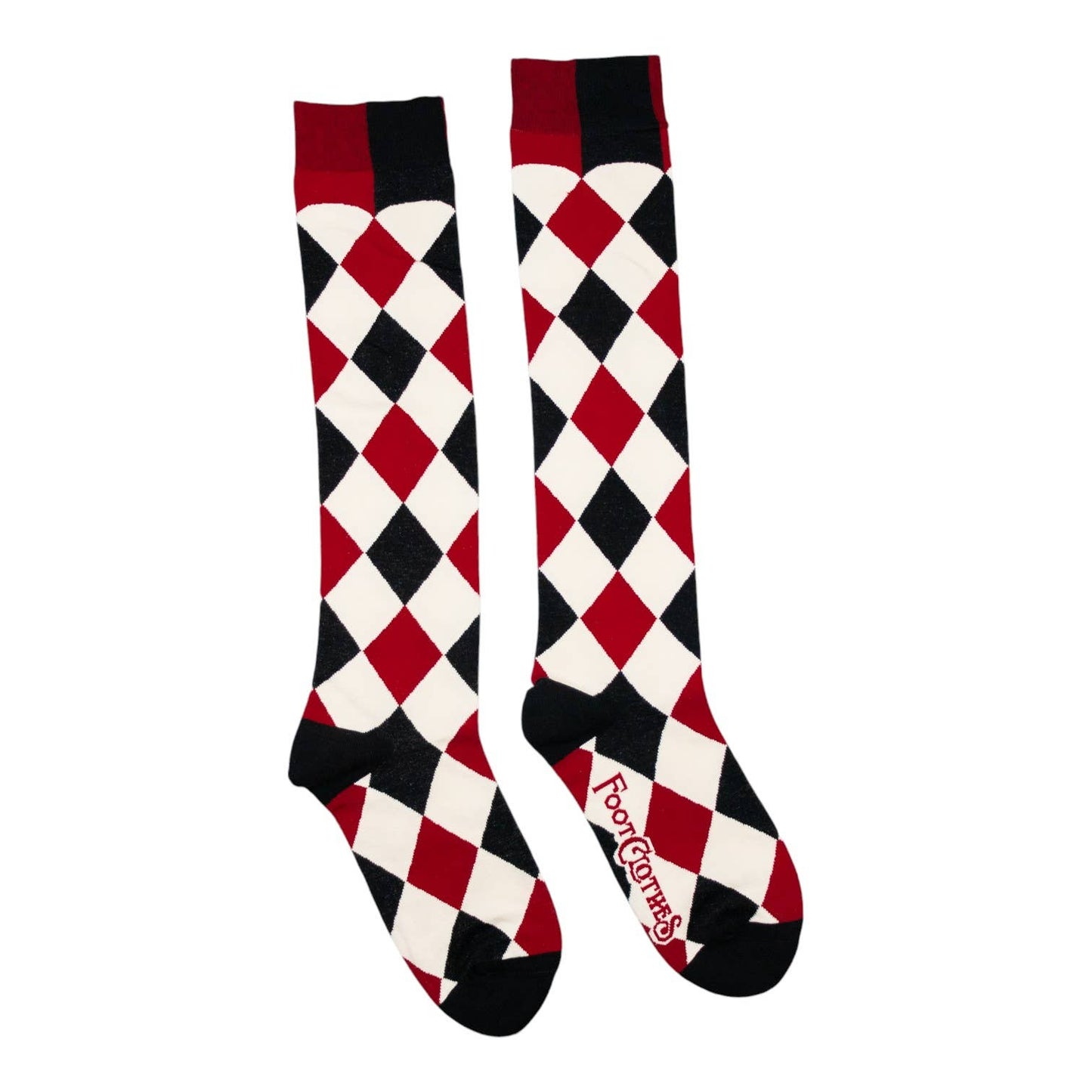 Haunting Harlequin Knee High Socks