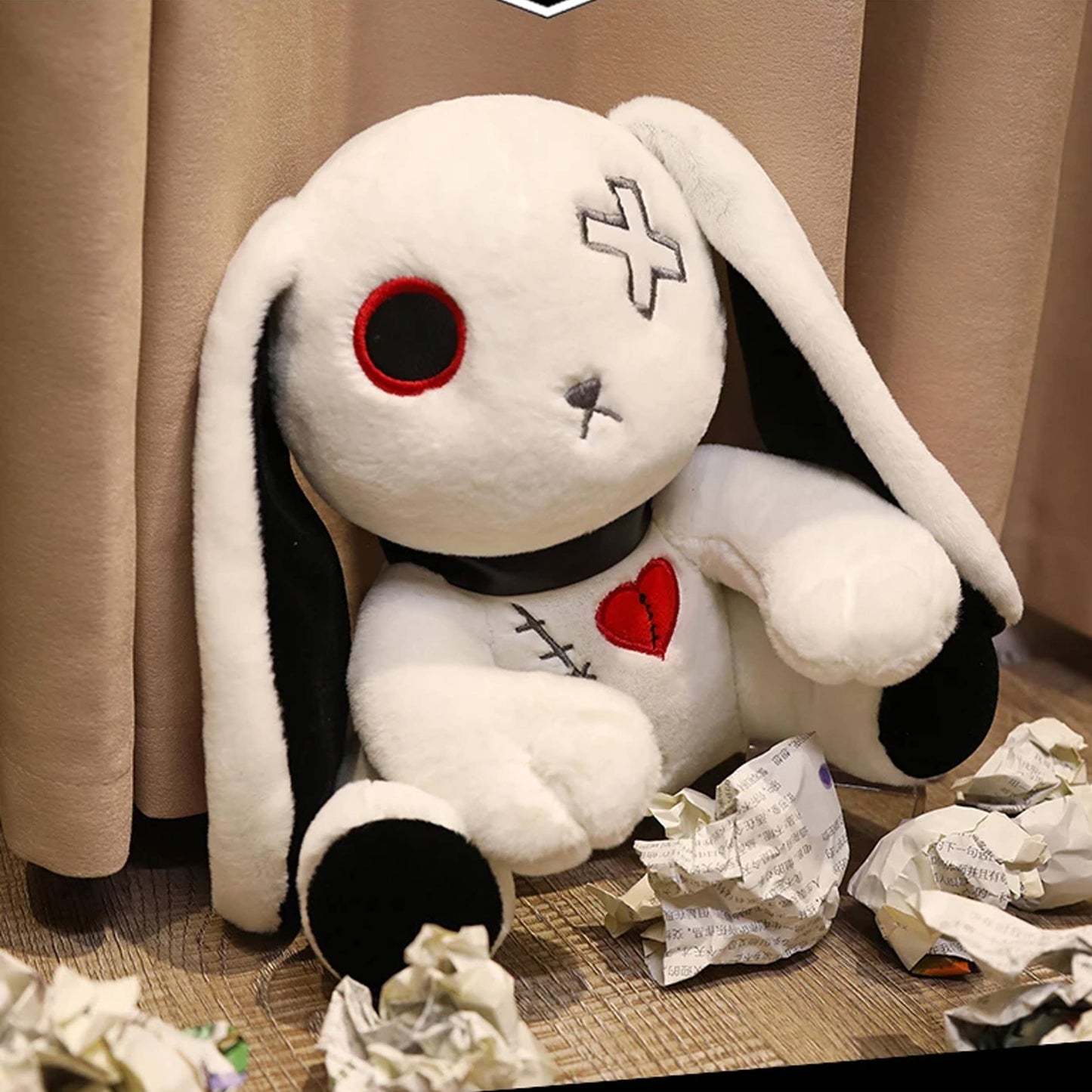 Rock Style Bunny Plush