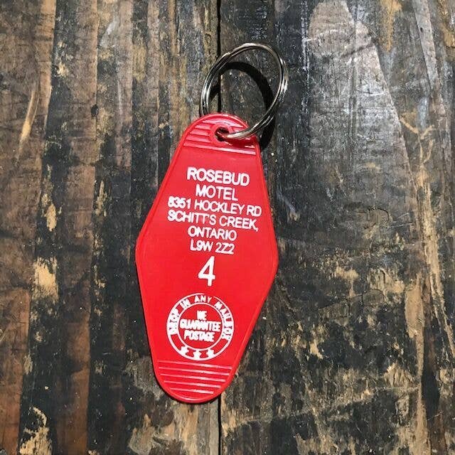 Motel Key Fob - Rosebud Motel  (Schitt's Creek)