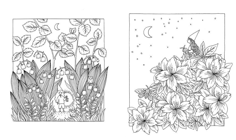 Botanicum Coloring Book