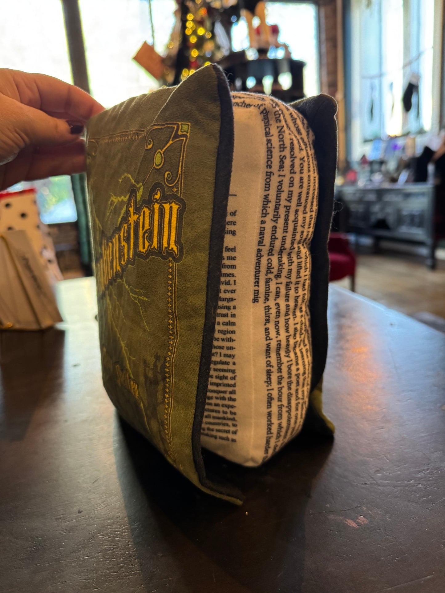 Frankenstein Book Plush