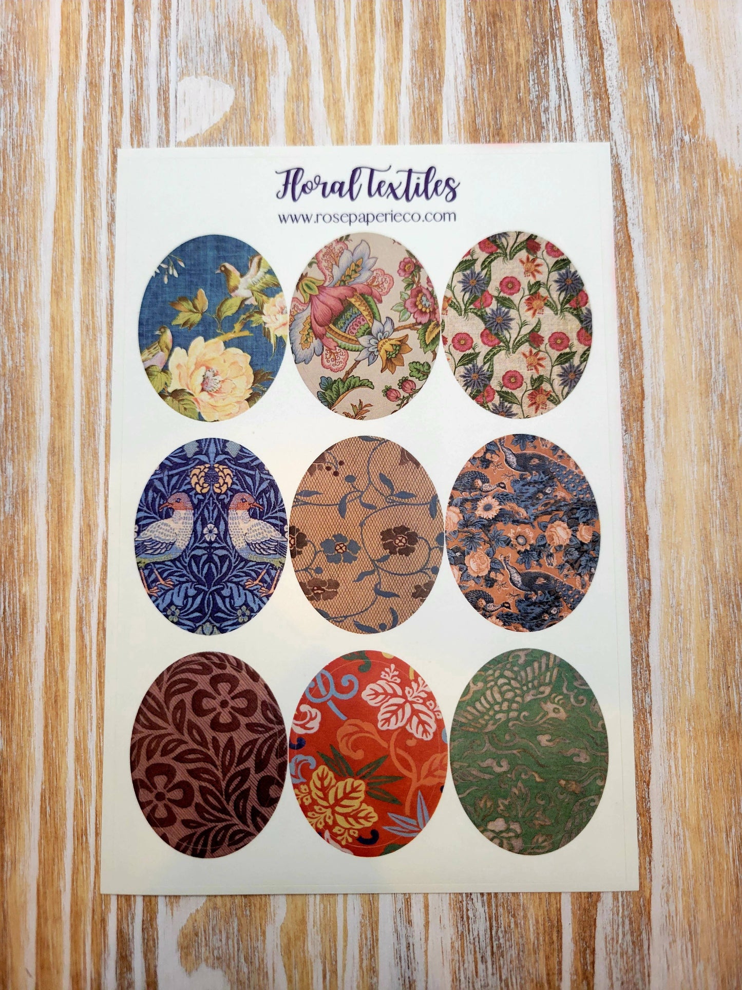 Floral Pattern Stickers