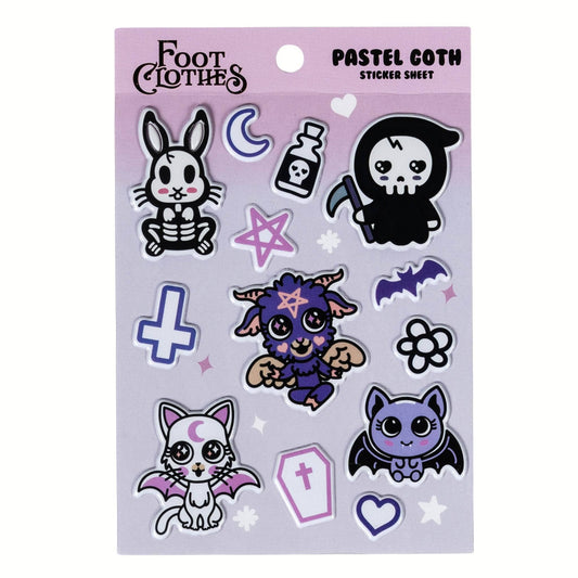 Pastel Goth Puffy Stickers