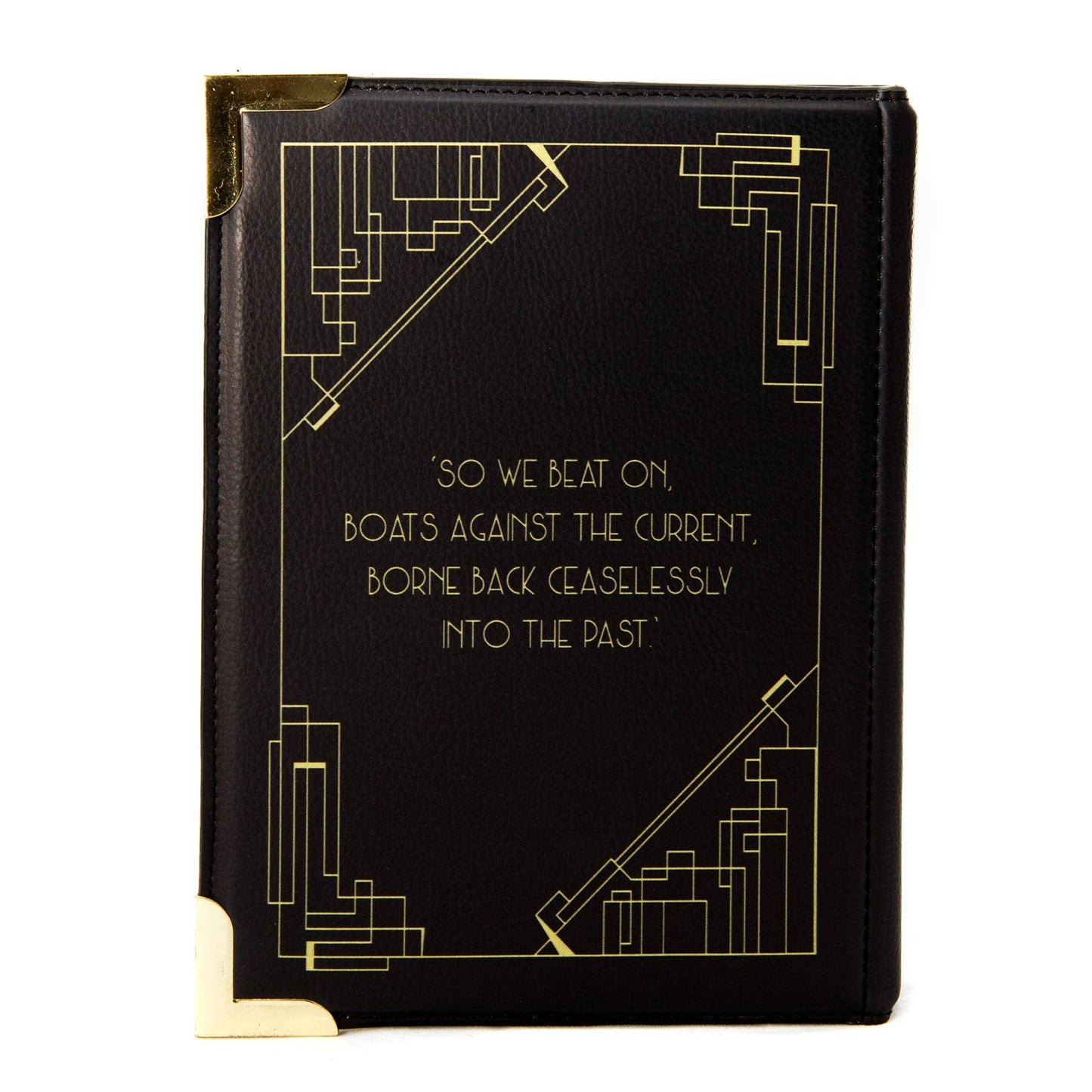 The Great Gatsby Art Deco Book Crossbody Handbag