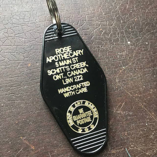 Motel Key Fob - Rose Apothecary (Schitt's Creek)