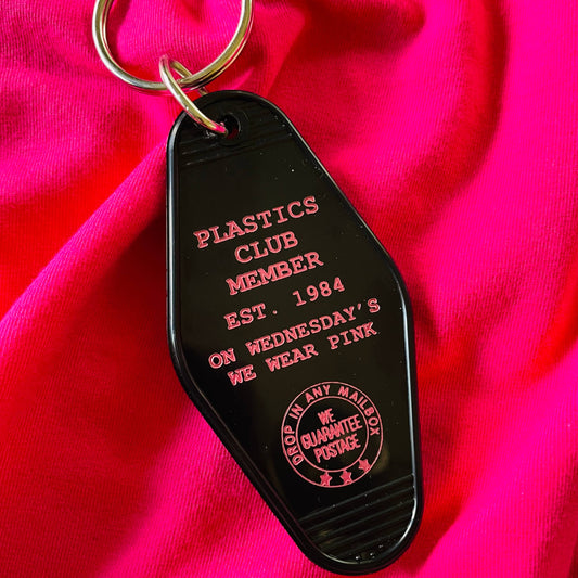 Motel Key Fob - Plastics Club Member (Mean Girls)