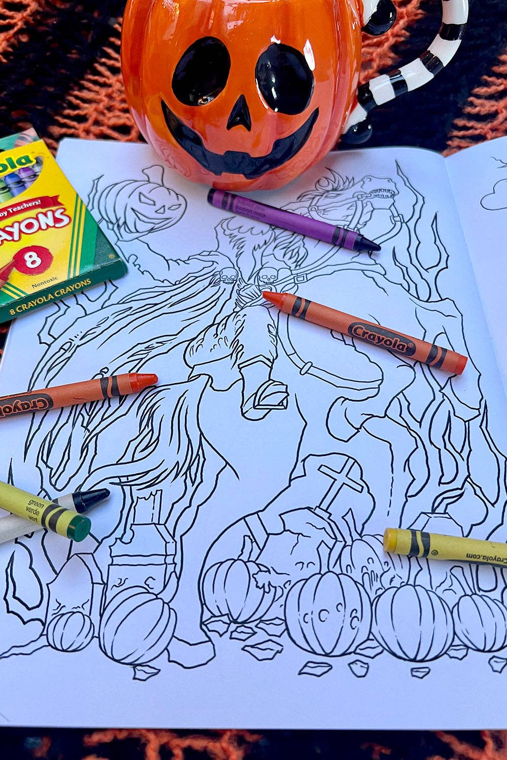 Creepy Coloring Book