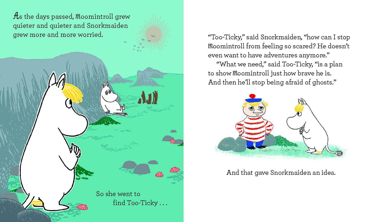 Moomin and the Little Ghost by Tove Jansson