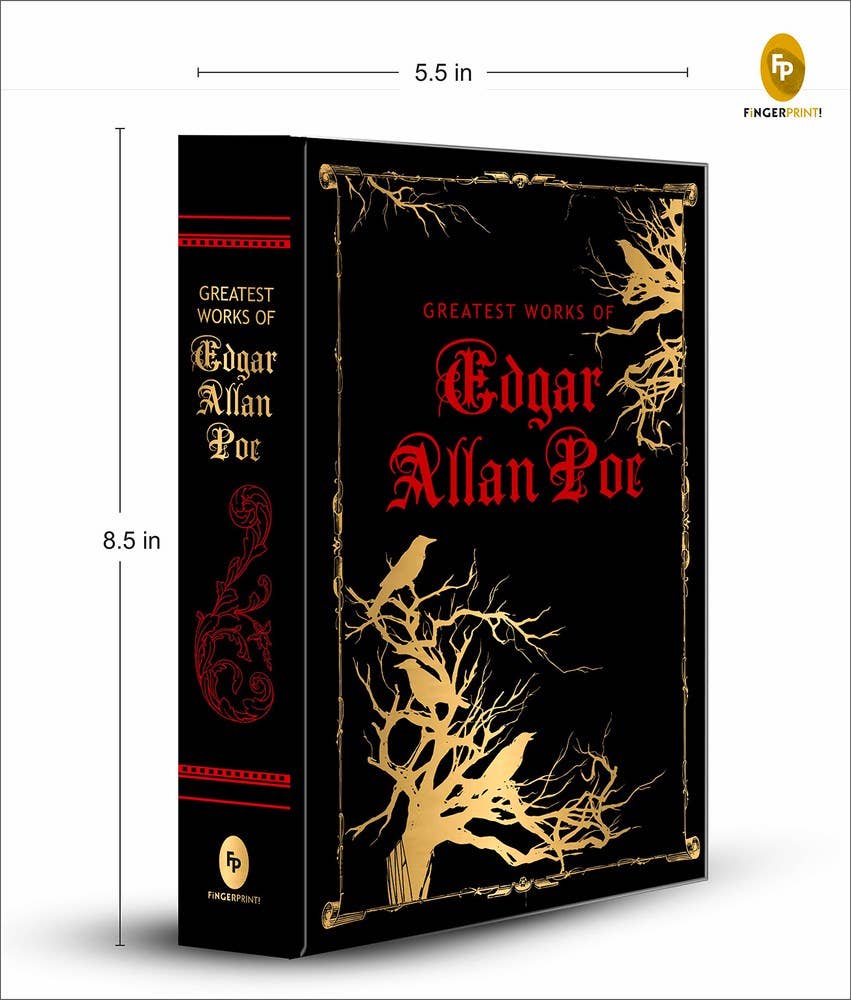 Greatest Works of Edgar Allan Poe (Deluxe Hardbound Edition)