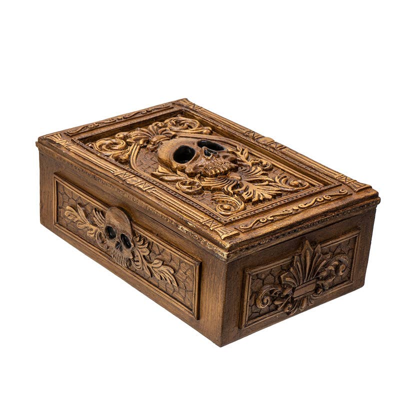 Skull Tarot Card Box (Box Only)