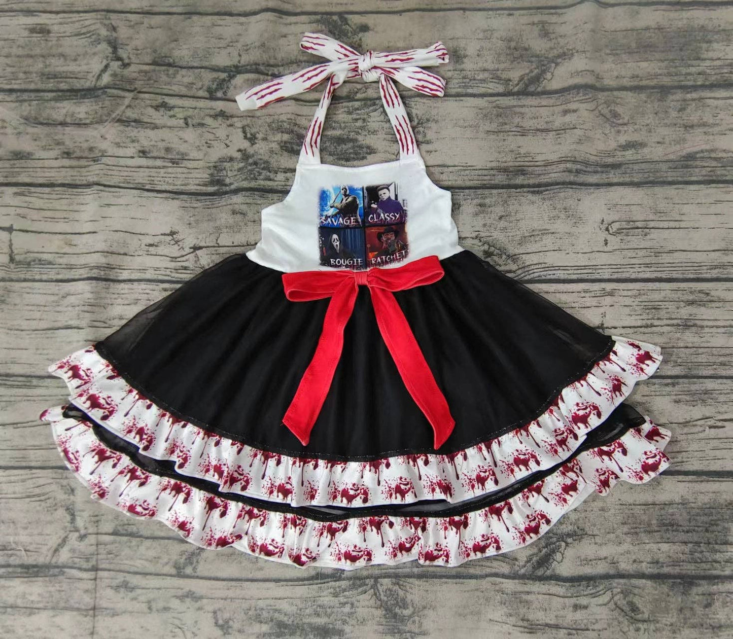 Baby Girl Slasher Movie Dress