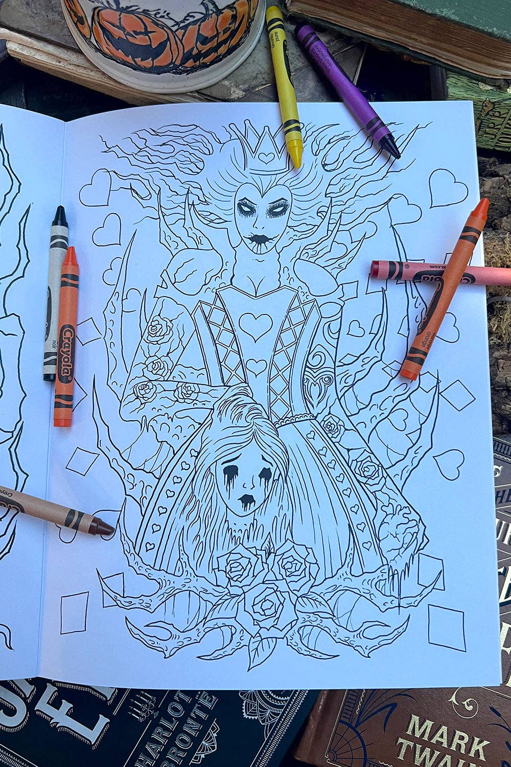 Creepy Coloring Book