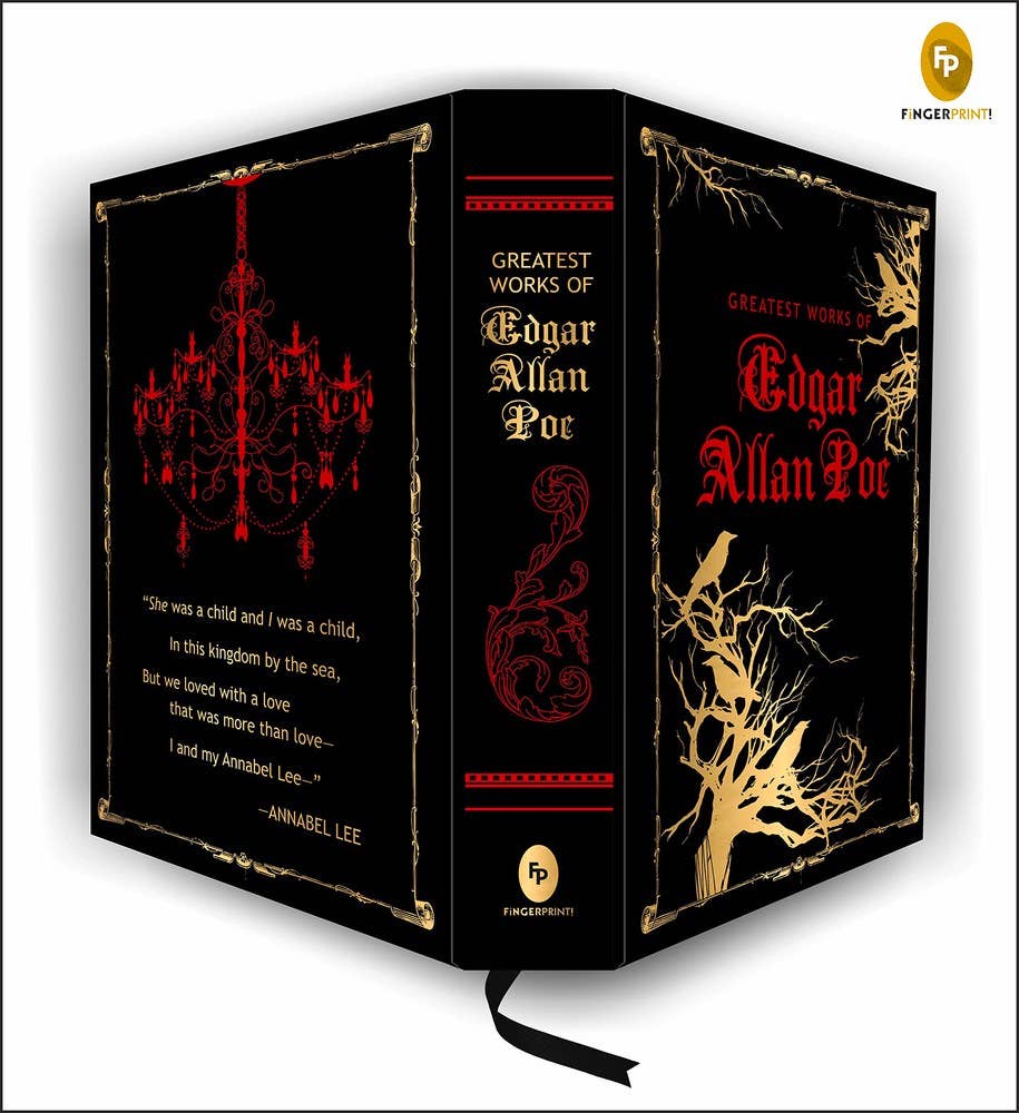 Greatest Works of Edgar Allan Poe (Deluxe Hardbound Edition)