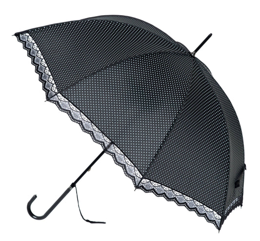 Classic Lace Umbrella in Black by Soake