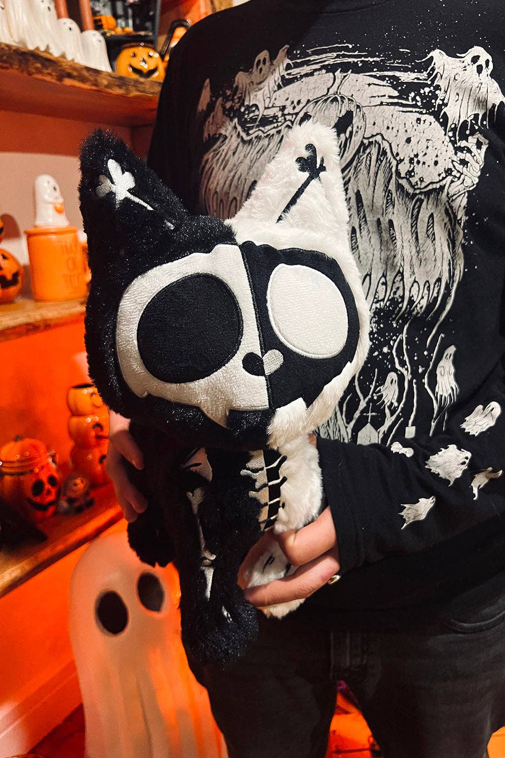 Splitzokitty Plush Toy [BLACK/WHITE]