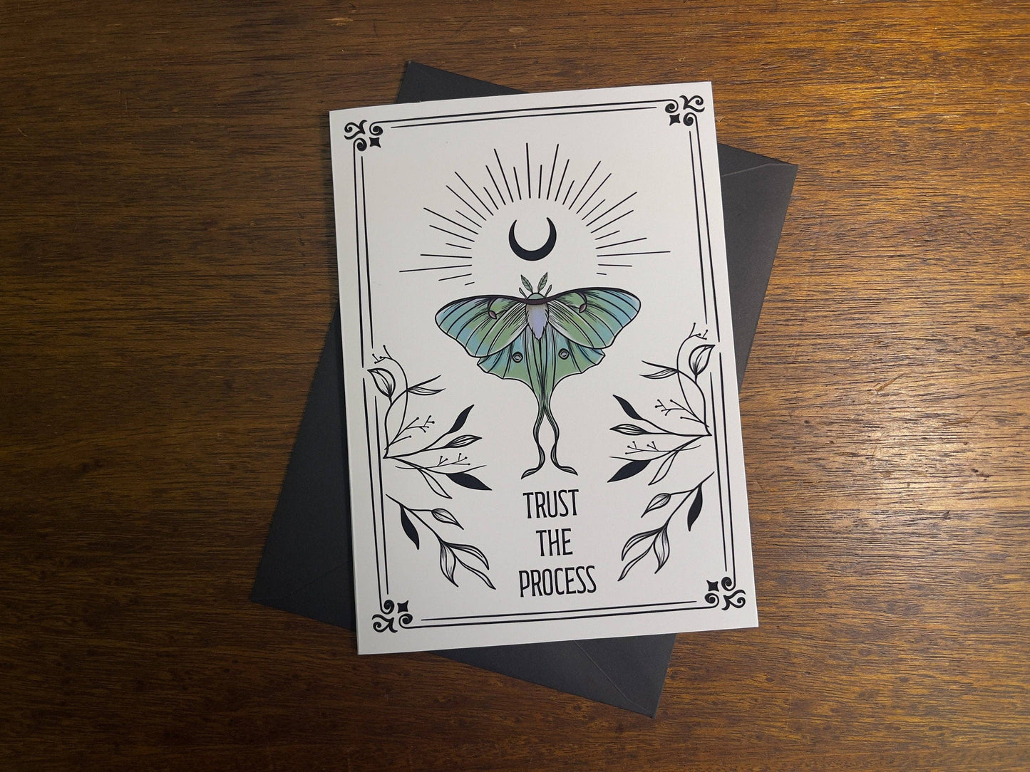 Luna Moth Pop-Up Card