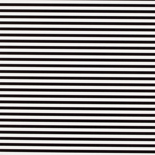 Black White Stripe Gift Wrap - Roll