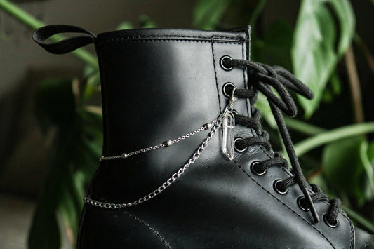 Crystal Quartz Boot Chain Accessories