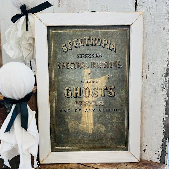 Spectropia- Ghost- Wall Sign