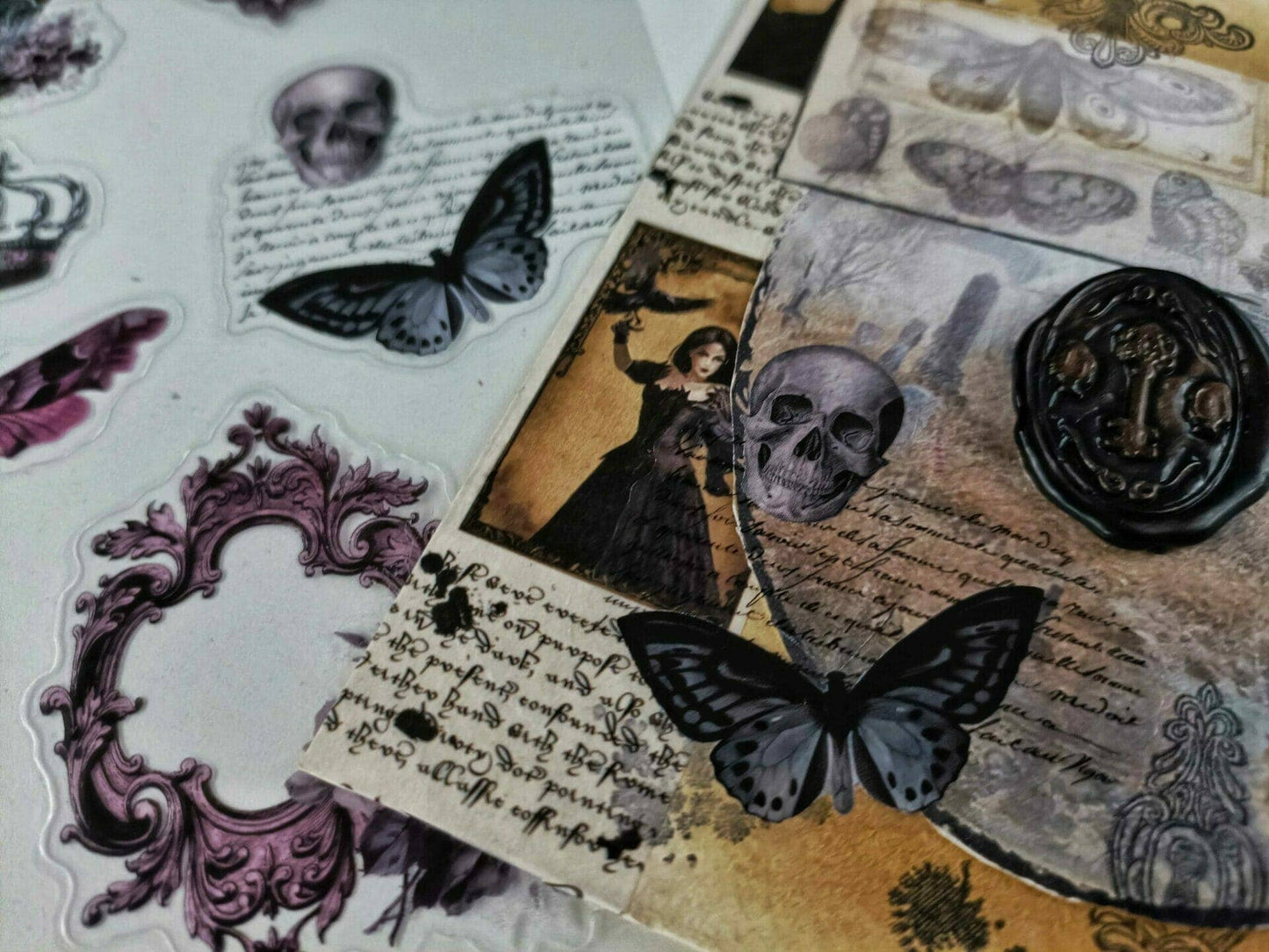 Victorian Gothic Sticker Sheet