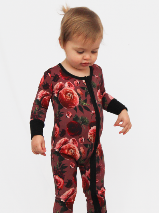 Secret Garden Zip Romper