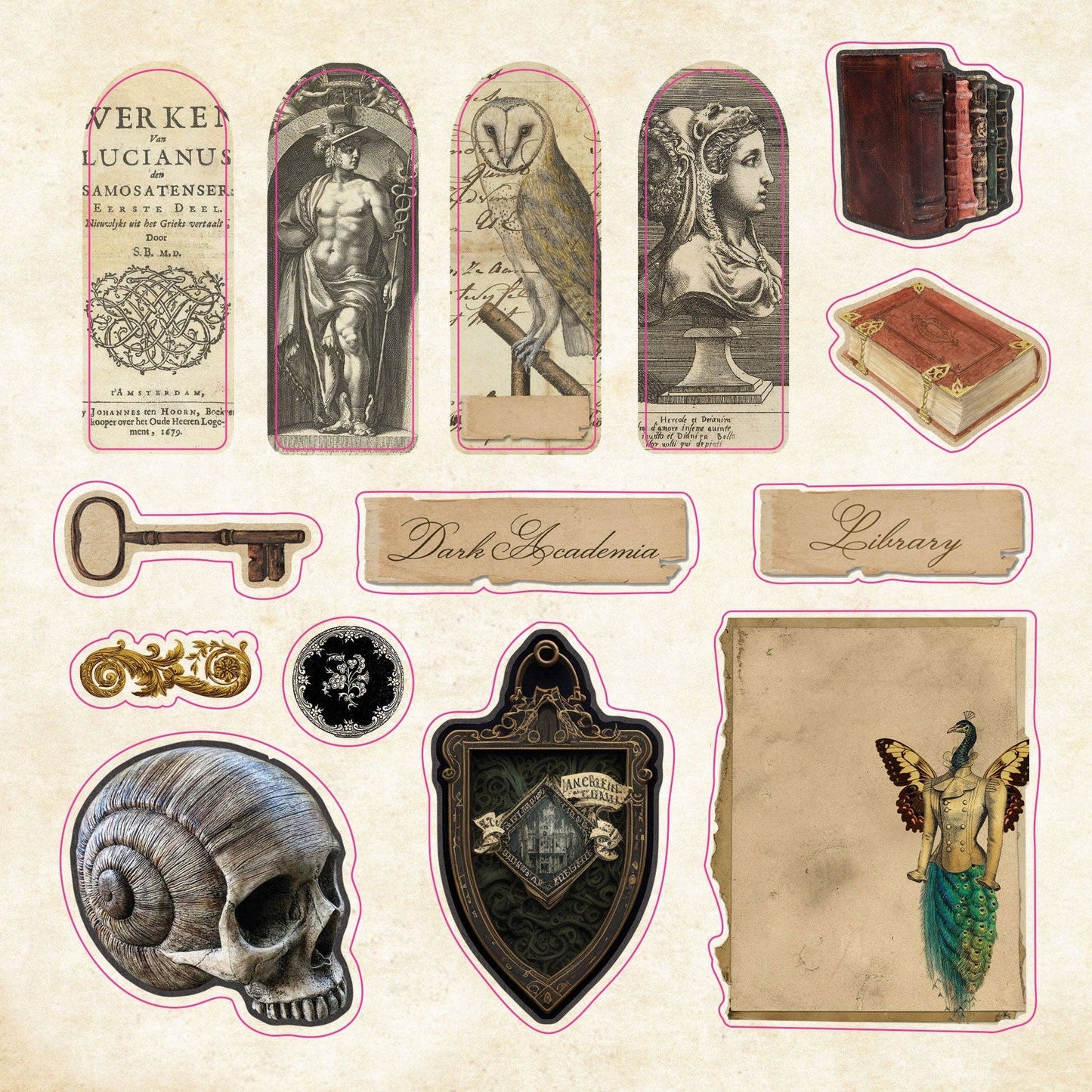 The Sticker Book of Curiosities