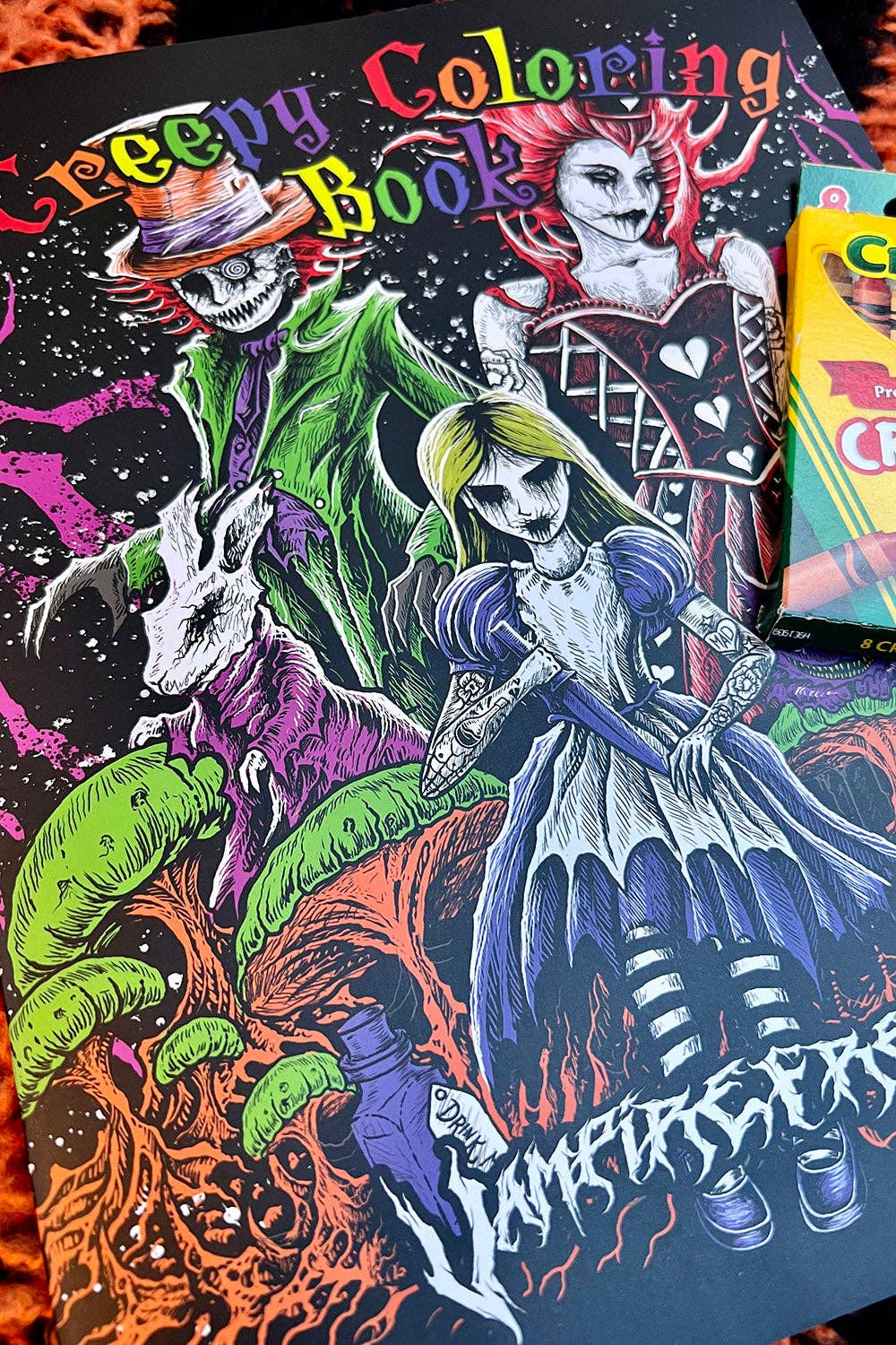 Creepy Coloring Book