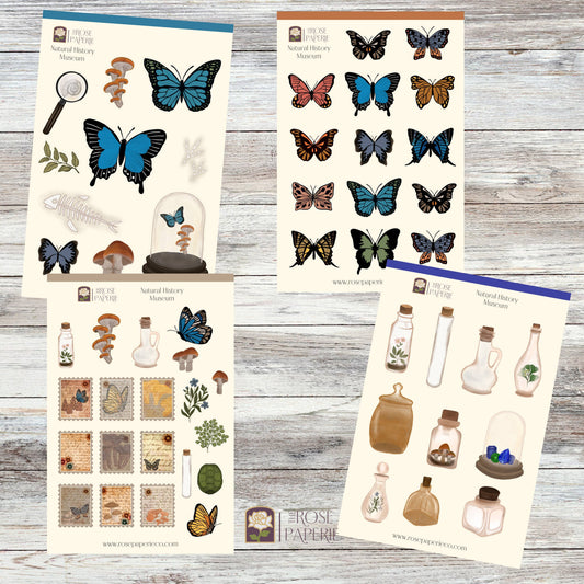 Natural History Museum Sticker Set