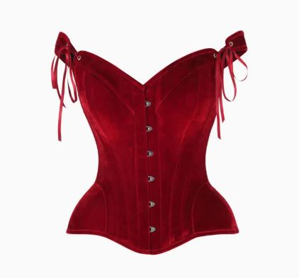 Red Velvet Corset