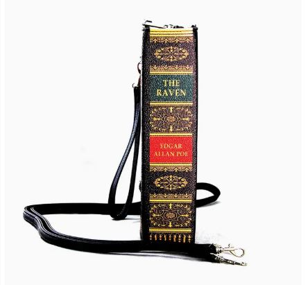 The Raven Book Crossbody Handbag