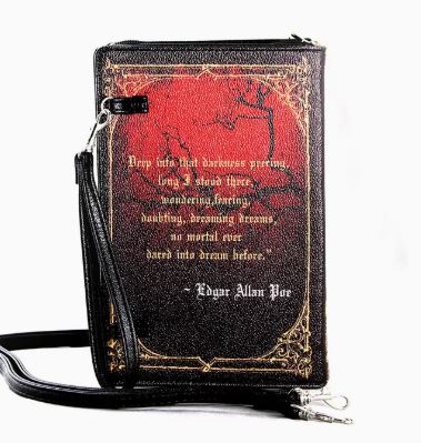 The Raven Book Crossbody Handbag