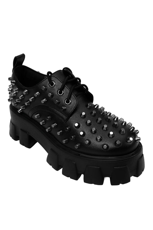 Studded Platform Oxford