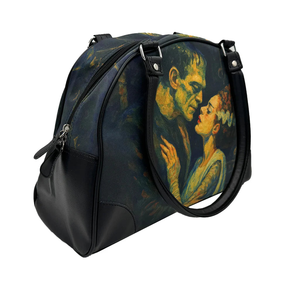 Frankenstein and Bride "True Love is Eternal" Purse