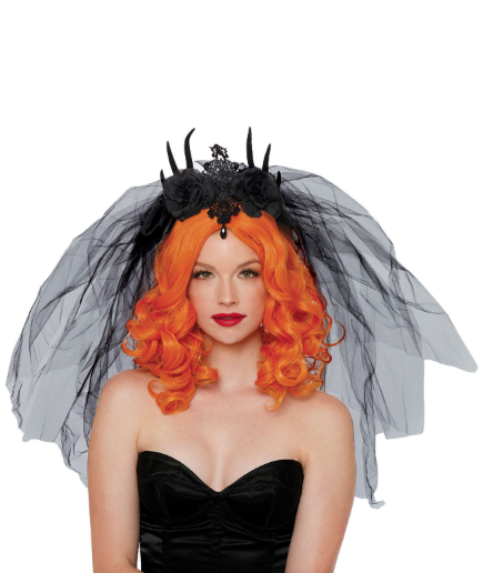 Gothic Veil Headpiece