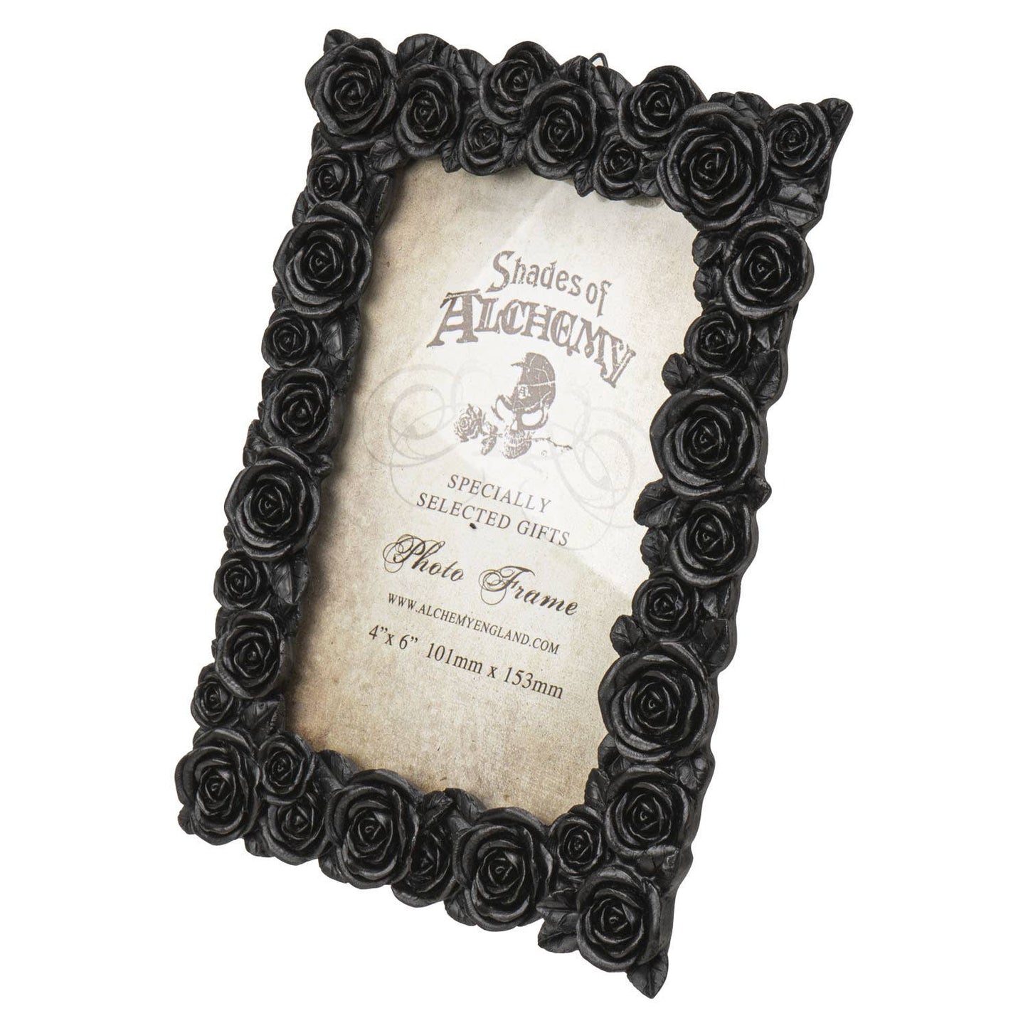 Black Roses Photo Picture Frame 6" x 4"