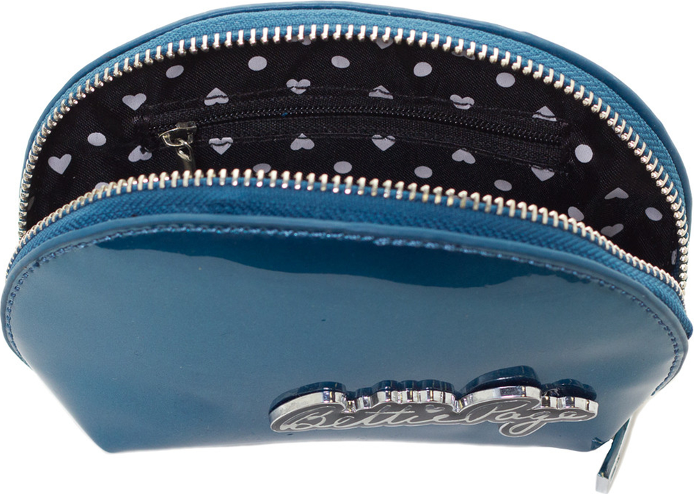 Purse - Sourpuss - Blue Bettie Page Retro 1950s Style