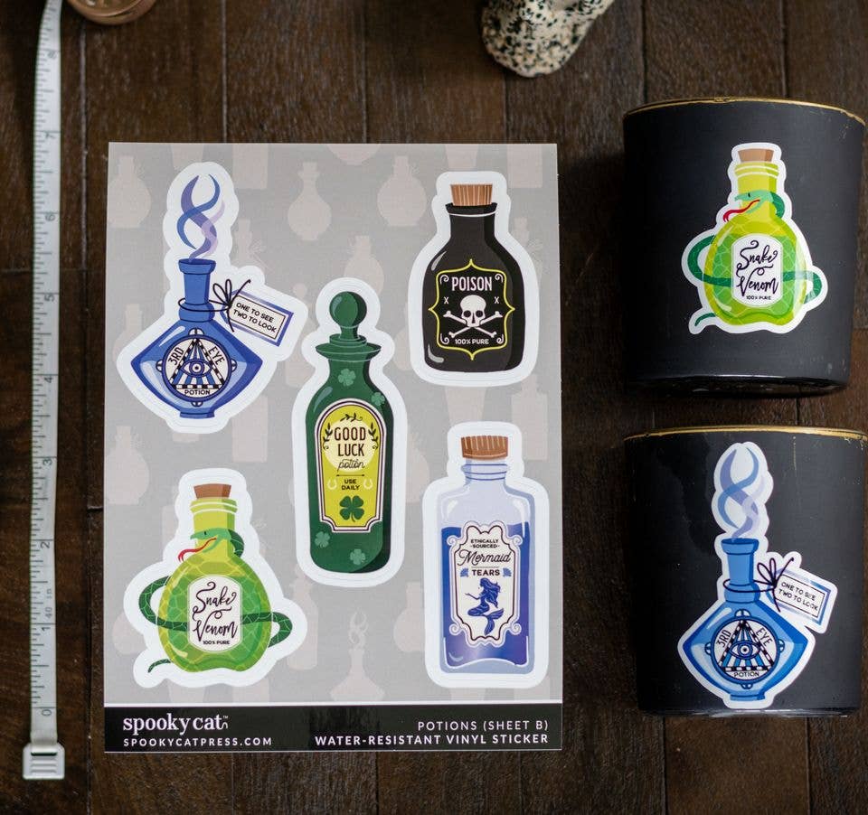 Magic Potion Vinyl Sticker (Sheet B)