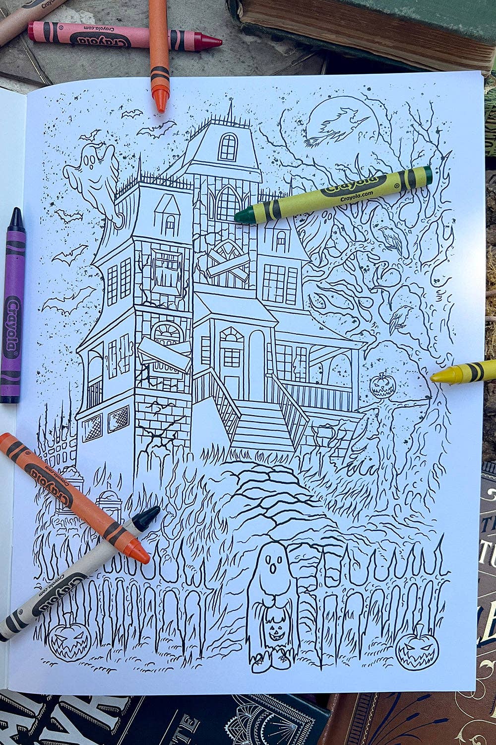 Creepy Coloring Book