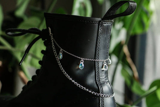 Glass Drop Boot Chain Accessories
