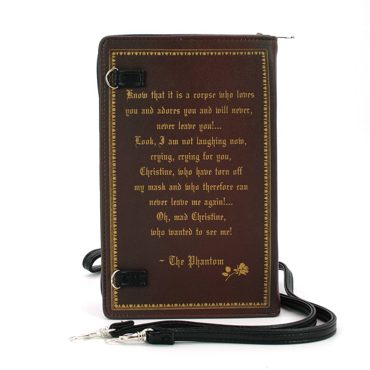 The Phantom of the Opera Book Clutch Bag