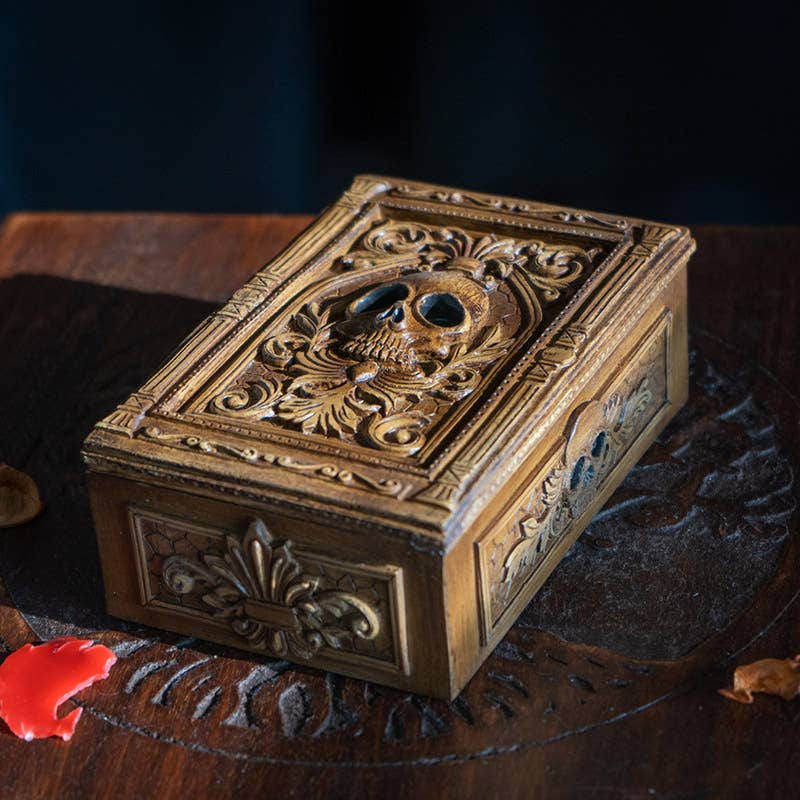 Skull Tarot Card Box (Box Only)