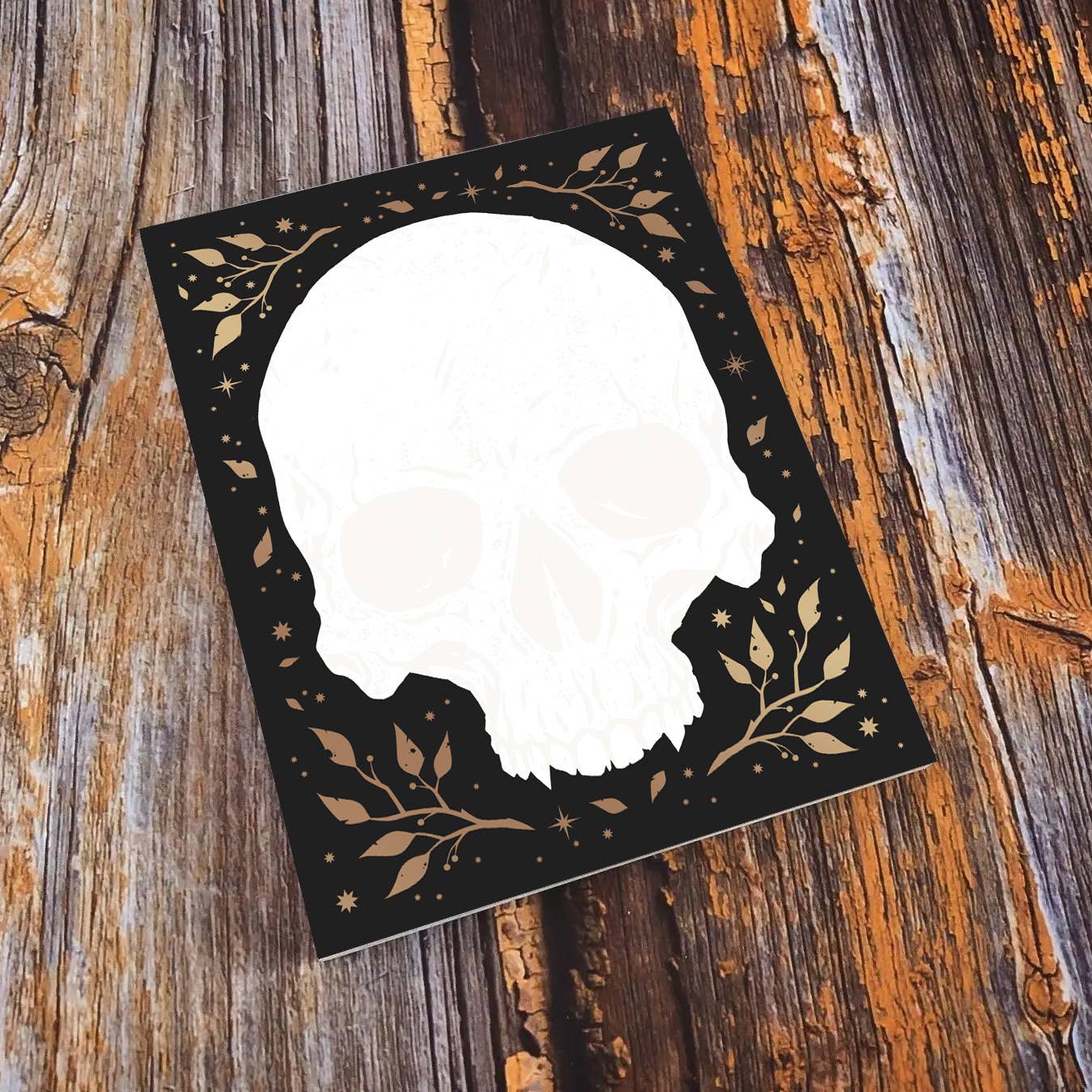 Skull - Halloween - Notepad